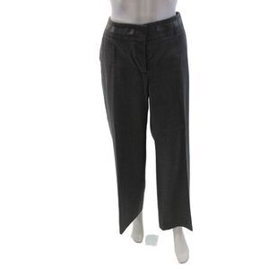 3.1 Phillip Lim Womens Zip Lined Pleated Wide Leg Dress Pants Gray Size 8